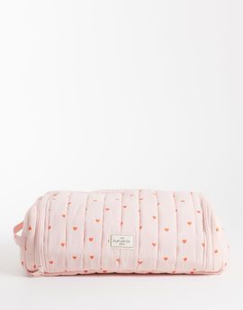 Flat Lay Company Flat Lay London Hair Tool Case - The Loaf in Sweet Pink Hearts