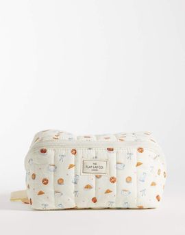 Flat Lay Company Flat Lay London Marshmallow Flat Lay Makeup Box Bag - Patisserie-Neutral