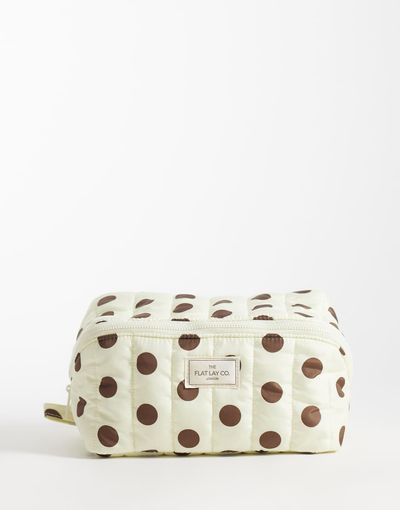 Flat Lay Company Flat Lay London x ASOS Exclusive - Marshmallow Makeup Box in Yellow + Brown Spots
