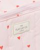 Flat Lay Company The Flat Lay Co. Marshmallow Makeup Bag - Sweet Pink Hearts - 3