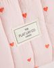Flat Lay Company The Flat Lay Co. Padded Essential Makeup Pouch - Sweet Pink Hearts - 3