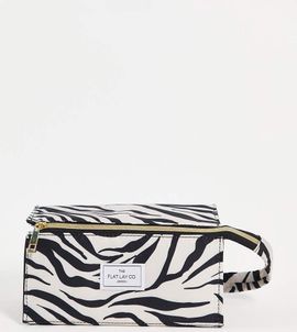 Flat Lay Company The Flat Lay Co. X ASOS Exclusive Open Flat Makeup Box - Zebra Print-No color