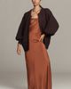 Flat White Cozy Crew-Neck Cardigan Sweater - 5