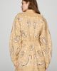 Flat White Fringe Wrap Cardigan Sweater - 2