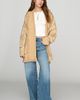 Flat White Fringe Wrap Cardigan Sweater - 4