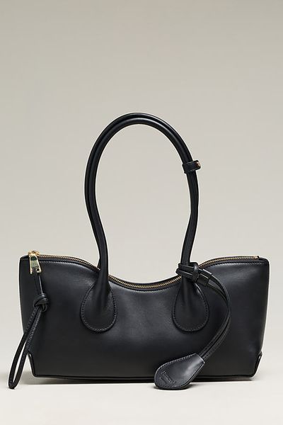 Flattered Gaia Leather Shoulder Bag