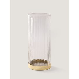 Fleck Fleck Fluted Glass Vase/Planter