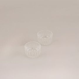 Fleck Fleck Kira Borosilicate Glass Bowl - Set of 2 