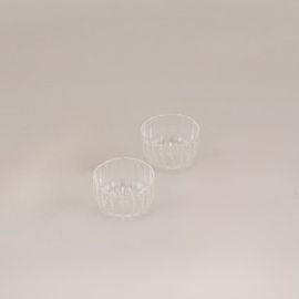 Fleck Fleck Petunia Flower Ornaments, Set of 2