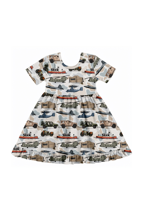 Fletch Fletch Brave 2.0 Shortsleeve Twirl Dress