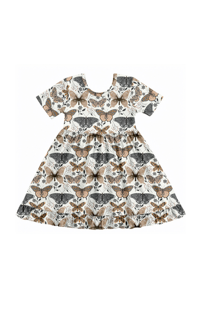 Fletch Fletch Flutter Shortsleeve Twirl Dress