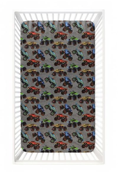 Fletch Fletch Monster Jammies Crib Sheet