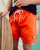 Fletch Fletch Neon Color Change Checker Swim Trunks - 3