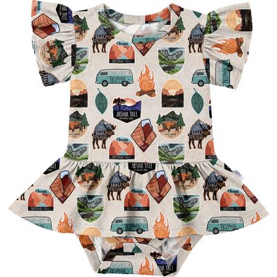 Fletch Fletch Tiny Traveler Bodysuit Twirl