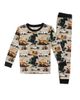 Fletch Fletch Work Hard, Play Hard 2 Piece Pajama Set - 1