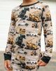 Fletch Fletch Work Hard, Play Hard 2 Piece Pajama Set - 3