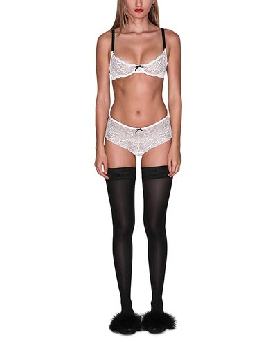 Fleur Du Mal Fleur du Mal Bianca Lace Boyshort