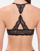 Fleur du Mal Fleur du Mal Bianca Lace Spacer Racerback Bra Black - 3