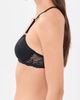 Fleur du Mal Fleur du Mal Bianca Lace Spacer Racerback Bra Black - 4