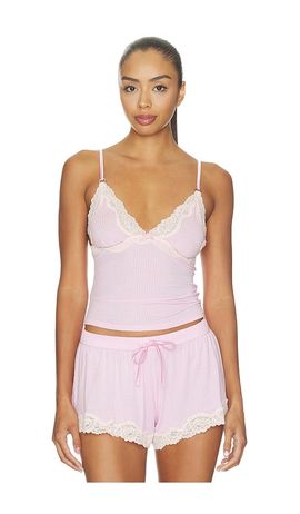 fleur du mal fleur du mal Butter Rib Cami Top