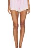 fleur du mal fleur du mal Butter Rib Flutter Shorts - 1