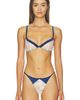 fleur du mal fleur du mal Delara Embroidered Demi Bra - 1
