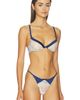 fleur du mal fleur du mal Delara Embroidered Demi Bra - 2