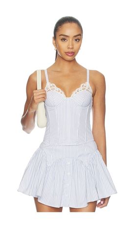 fleur du mal fleur du mal East Hampton Poplin Corset