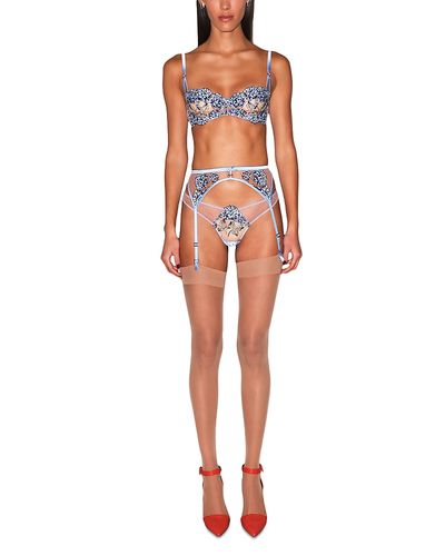 Fleur Du Mal Fleur du Mal Hydrangea Cheeky Panty