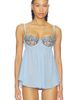 fleur du mal fleur du mal Hydrangea Cupped Babydoll Dress - 1