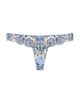 Fleur Du Mal Fleur du Mal Hydrangea Lace Trim Thong - 5