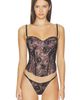 fleur du mal fleur du mal Juliet Lace Bustier With Lacing Corset - 1