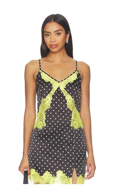 fleur du mal fleur du mal Juliet Lace Dotted Cami