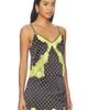 fleur du mal fleur du mal Juliet Lace Dotted Cami - 2