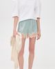Fleur du Mal Fleur du Mal Juliet Lace Shorts Frosted Mint - 5