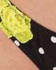 Fleur du Mal Fleur du Mal Juliet Lace Thong Small Black Dot - 5