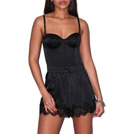 Fleur Du Mal Fleur Du Mal Juliet Silk & Lace Short