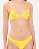 Fleur du Mal Fleur du Mal Le Stretch Lace Demi Bra Lemon - 5
