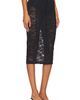 fleur du mal fleur du mal Le Stretch Lace Pencil Skirt - 2