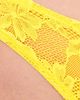Fleur du Mal Fleur du Mal Le Stretch Lace Thong Lemon - 5