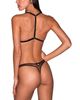 Fleur Du Mal Fleur du Mal Lily Embroidery T Back Racer Triangle Bra - 3