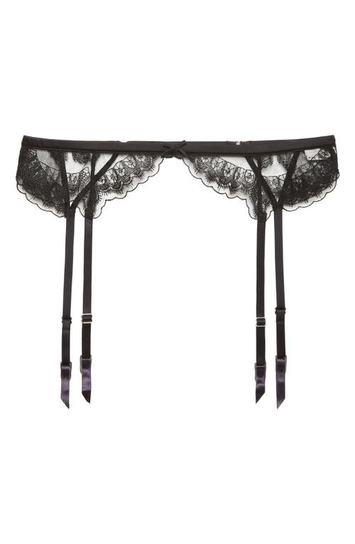 Fleur Du Mal Fleur Du Mal Mila Eyelash Lace Garter Belt