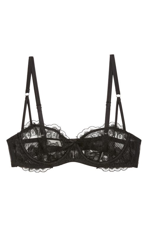 Fleur Du Mal Fleur Du Mal Mila Lace Underwire Balconette Bra
