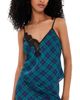 Fleur du Mal Fleur du Mal Navy Tartan Cami Navy Tartan - 1