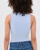 Fleur du Mal Fleur du Mal Organic Cotton Scoop Neck Bodysuit Ice Queen - 3