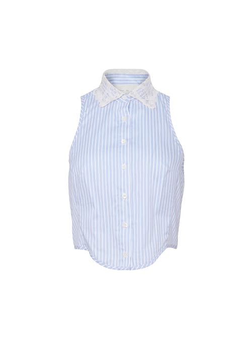 Fleur Du Mal Fleur Du Mal Poplin Bib Top
