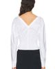 fleur du mal fleur du mal Ruched Poplin Shirt - 3