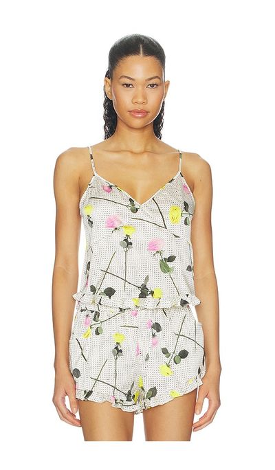 fleur du mal fleur du mal Ruffle Cami Top