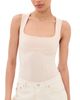 Fleur du Mal Fleur du Mal Scoop Bodysuit Tahini - 1