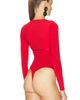 fleur du mal fleur du mal Scoop Neck Long Sleeve Bodysuit - 4